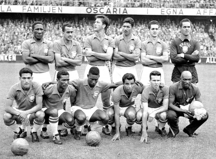 Brasil 5 x 2 Suécia - Copa do Mundo 1958